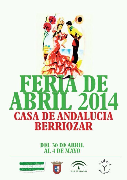 Feria de Abril 2014: concentracion ecuestre de calesas en Berriozar