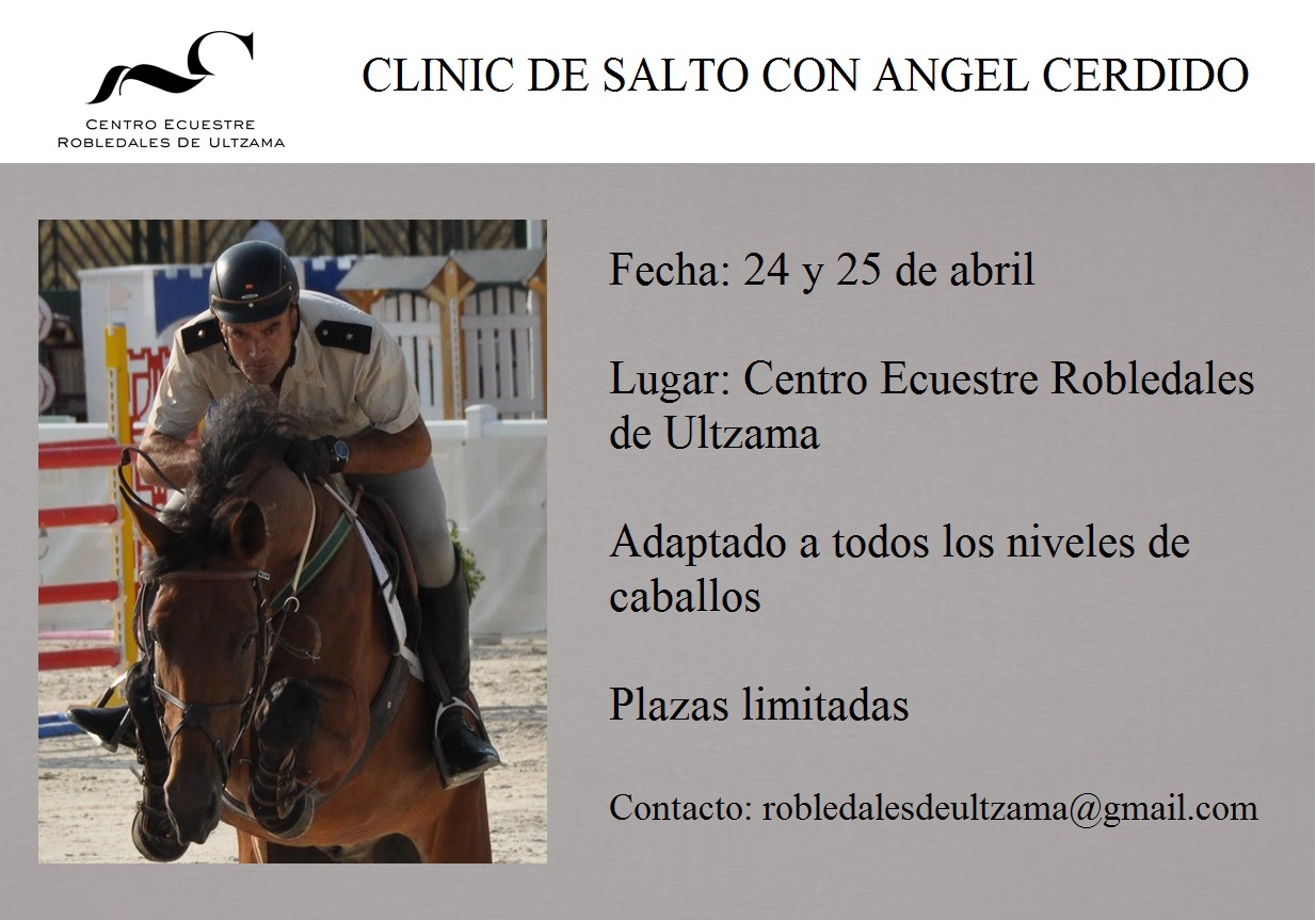 Clinic de Salto con Ángel Cerdido