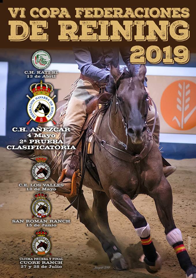 Campeonato Navarro Reining valedero para la VI. Copa Federacion de Reining 2019