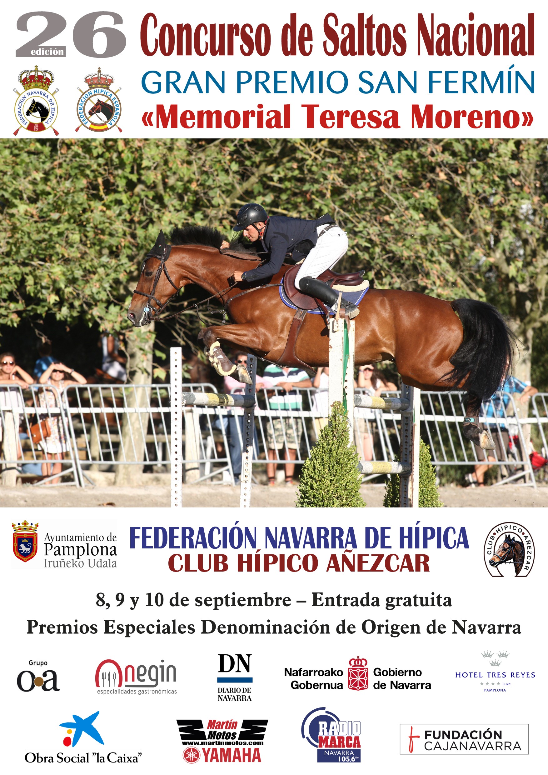 Noticias JUEVES XXVI. CSN** Gran Premio San Fermin Memorial Teresa Moreno