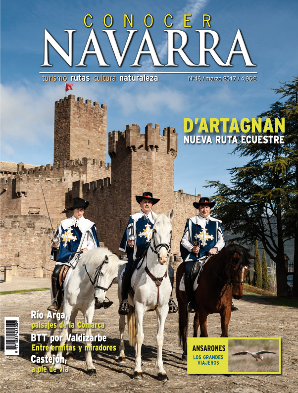 La revista Conocer Navarra apuesta por la Ruta D´Artagnan