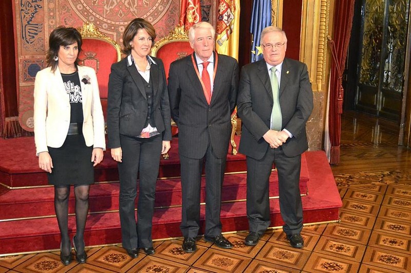 Ignacio Galarraga Casali recibe la Medalla de Plata al Mérito Deportivo del Gobierno de Navarra