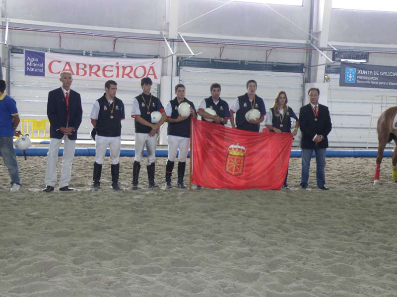 La selección Navarra de Horseball medalla de bronce en el campeonato de España