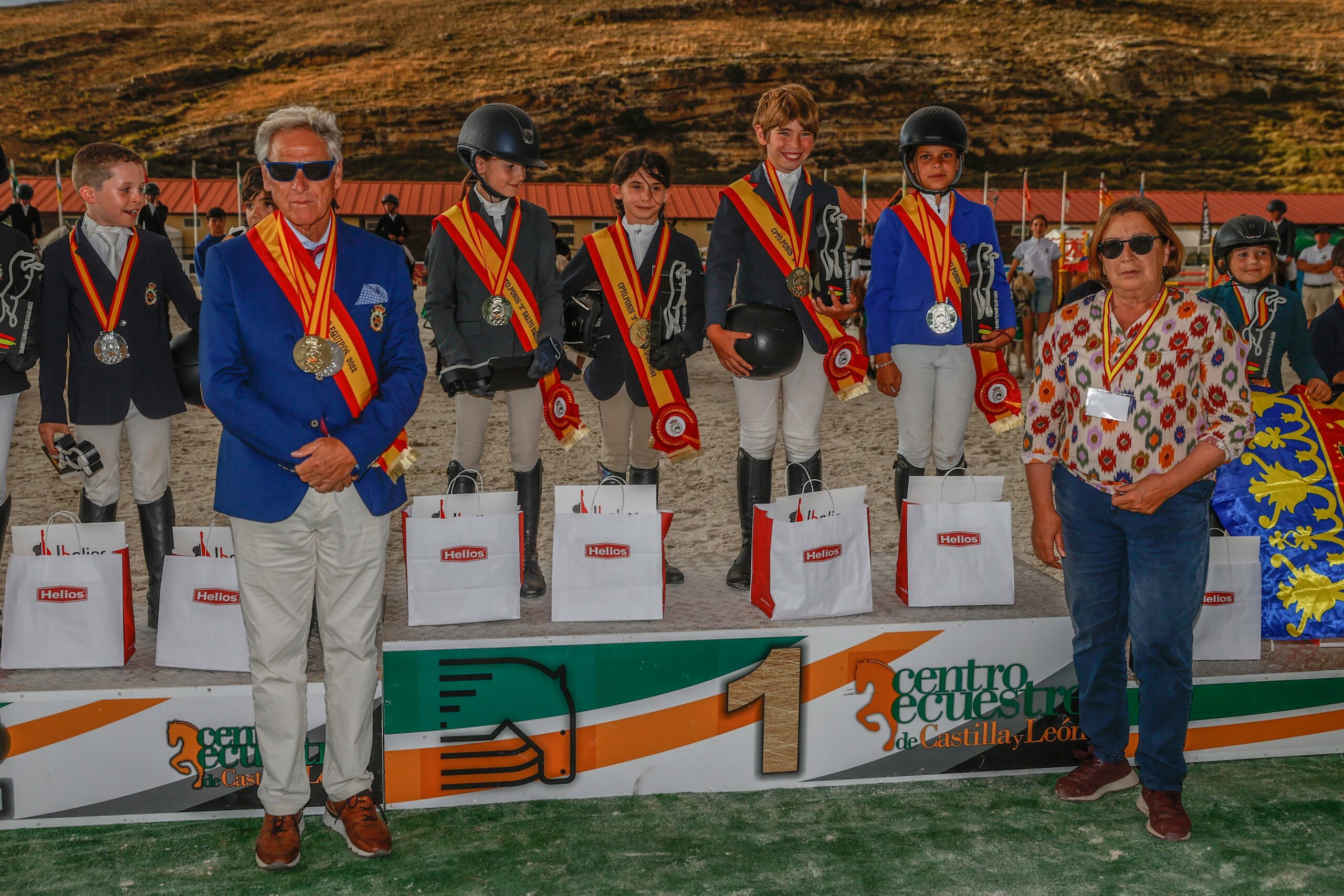 Triple medalla para Navarra en el Campeonato de España de Equitación con Ponis