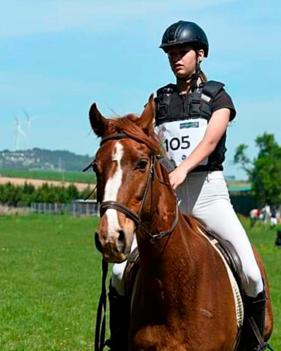 Una navarra en el Campeonato de Europa de TREC