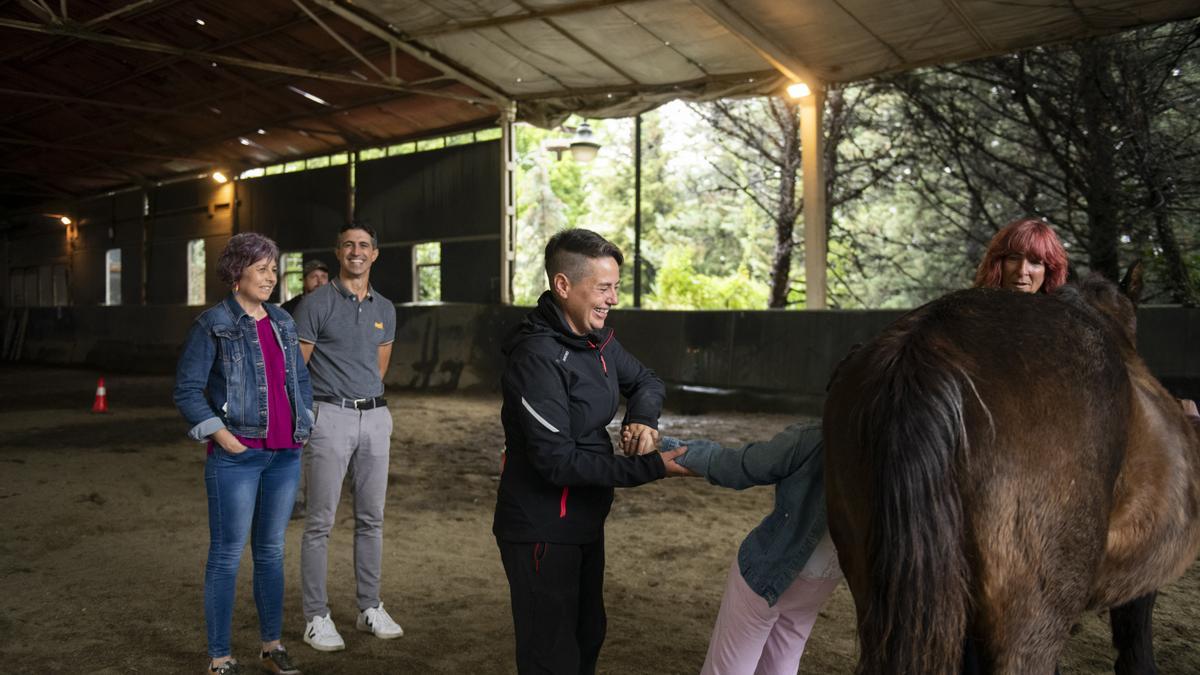 Terapias con caballos en Labiano para acercar el deporte a las personas con discapacidad