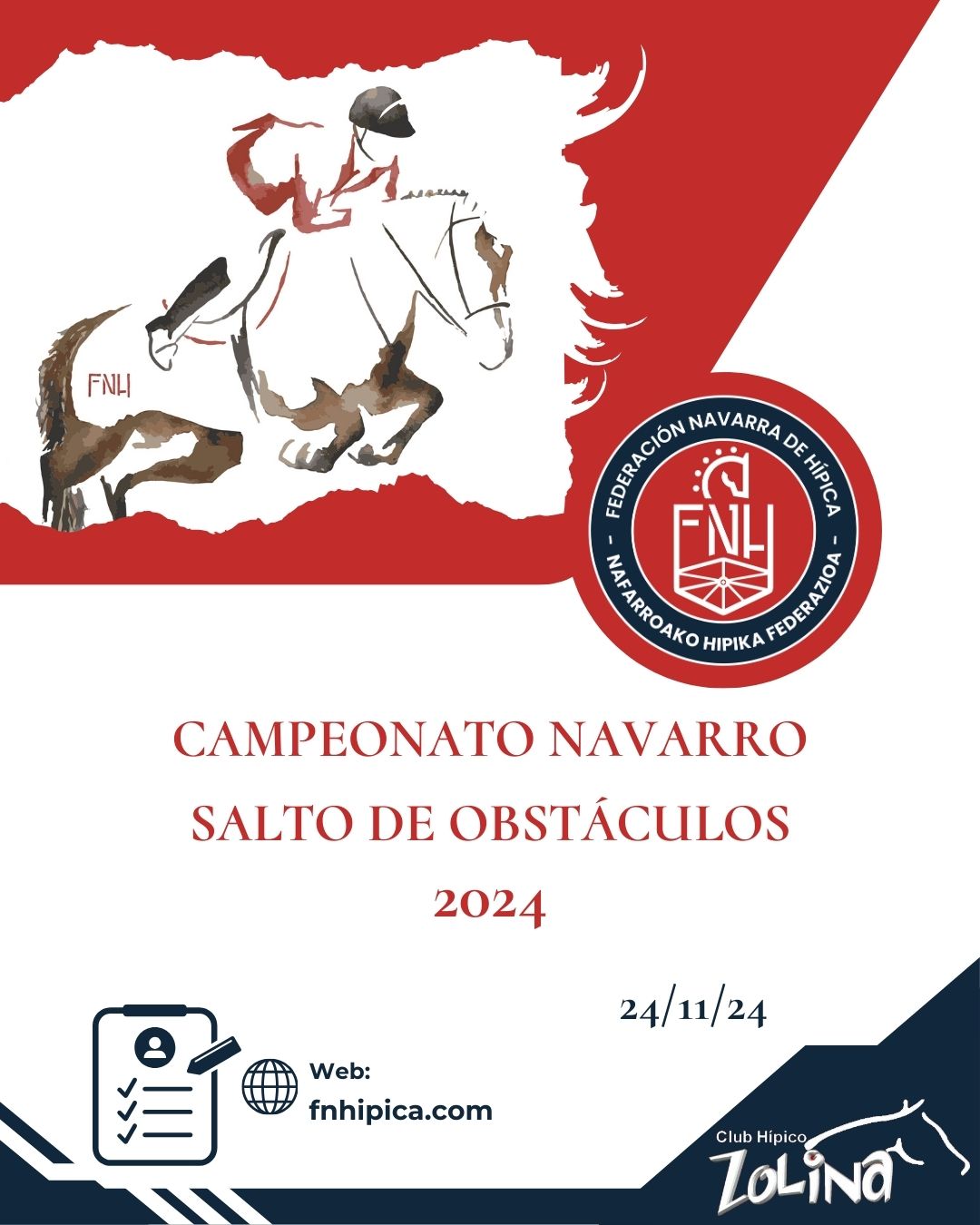 Campeonato Navarro Salto de Obstáculos 2024