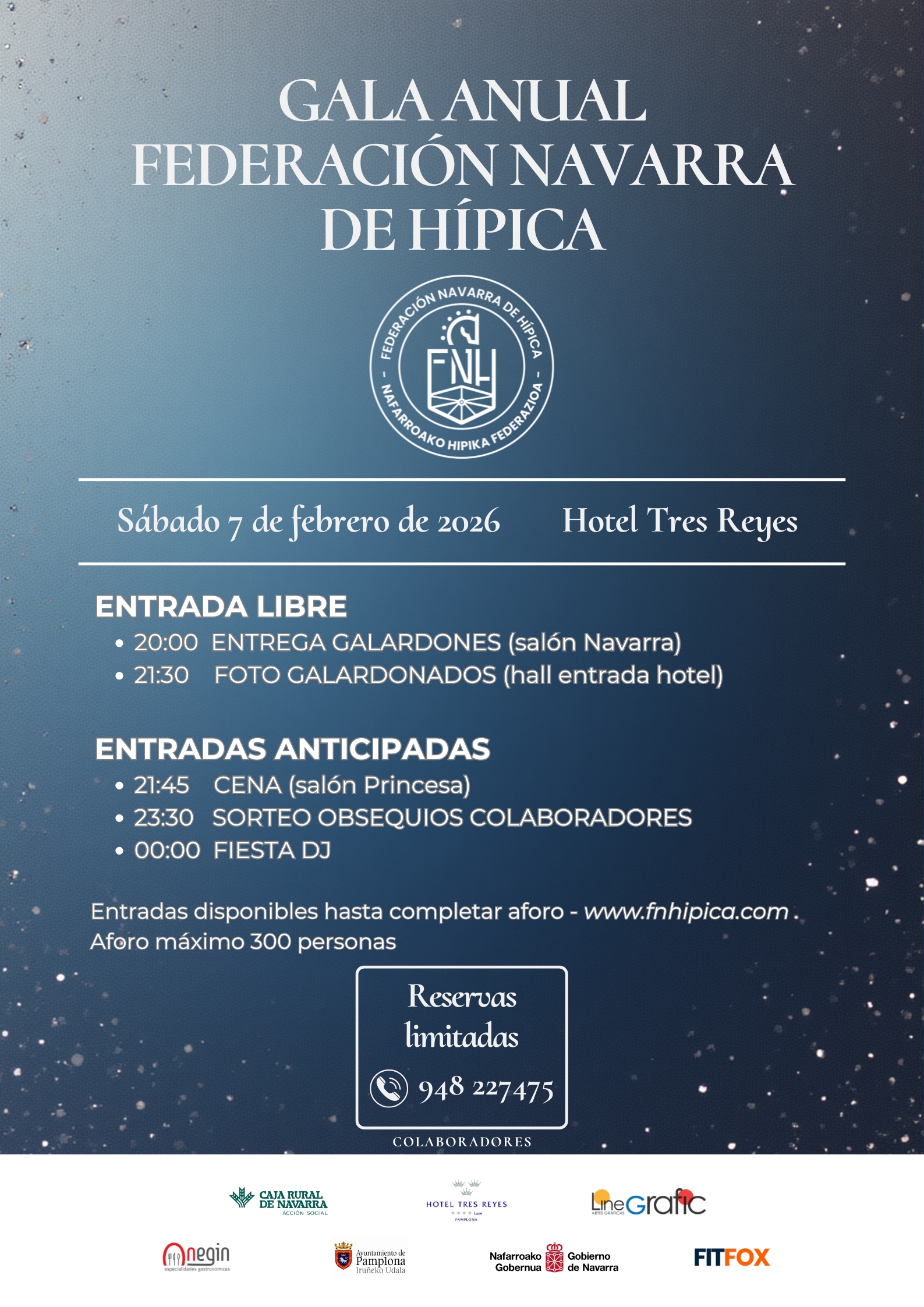 Gala Anual 2026 de la Federación Navarra de Hípica